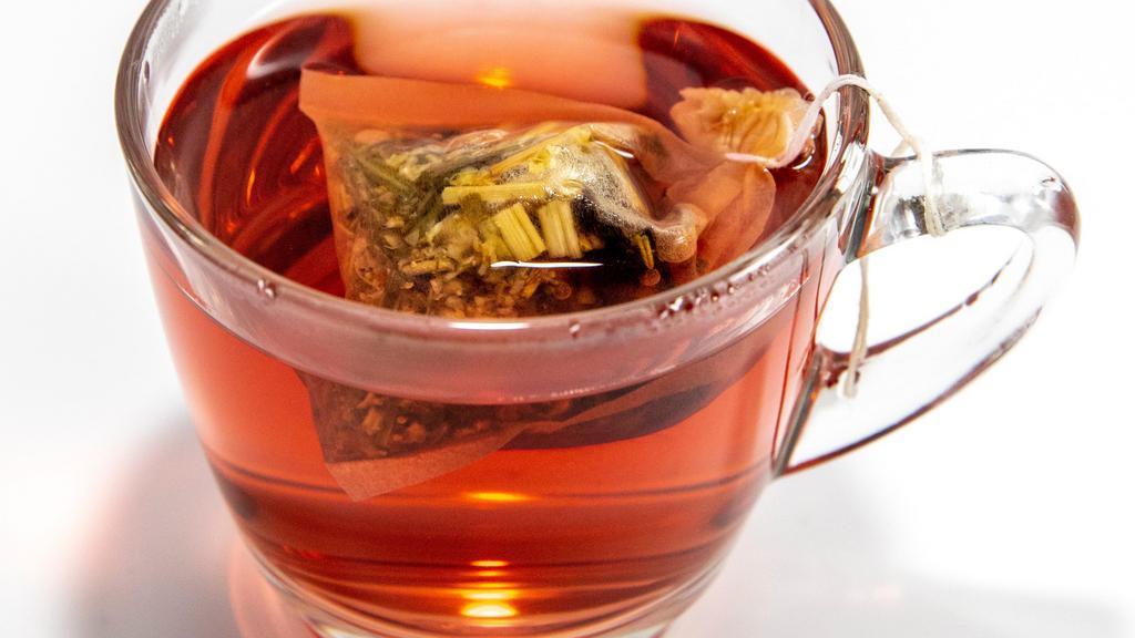 Tea Blend · Thoughtful house-blended tea bags of our organic roots, herbs and teas; one tea bag per cup.<br /><br />Caffeine-free <br />*Dreamers: chamomile, peppermint, mugwort, passion flower<br />*Flowers: hibiscus, lemongrass, rose hip, spearmint, elderflower<br />*Kadosh: tulsi, turmeric,thyme, ashwagandha, ginger<br /><br />Caffeinated<br />*Jazz: jasmine, gunpowder green tea, ginger<br />*Moroccan Mint: gunpowder green tea, mint <br />*Vanilla Sky: assam black tea, vanilla, roobios, elderflower<br /><br />