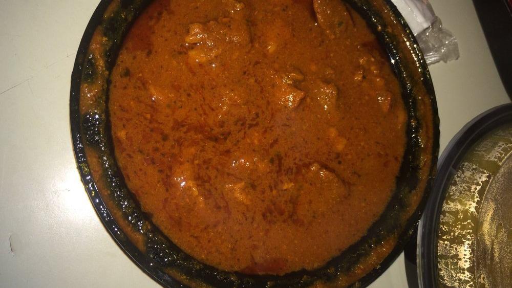Chicken Vindaloo · Boneless chicken cooked with vinegar and spices in a hot curry sauce. (Goan speciality).