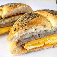 Egg Sandwich On A Roll · One egg on a roll