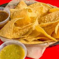 Chips, Salsa And Guacamole · 