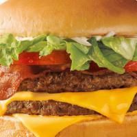 Supersonic® Bacon Double Cheeseburger · Bacon makes everything better - especially when it's as good as our SuperSONIC® Double Chees...