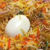 Hyderabadi Egg Biryani · 