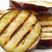 Grilled Eggplant · Comes with fresh sliced mozzarella.