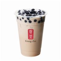 Pearl Milk Tea / 珍珠奶茶 · Our classic pearl milk tea includes black pearls and black milk tea