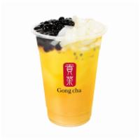 Qq Passion Fruit Green Tea / 百香Qq綠 · Our QQ passion fruit green tea includes both pearls and coconut jelly. If you would like to ...