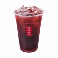 Hibiscus Green Tea 洛神綠茶 · Only available as a cold drink.
