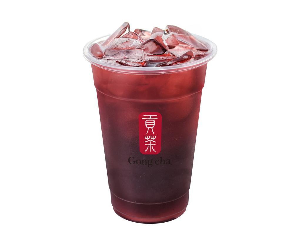 Hibiscus Green Tea 洛神綠茶 · Only available as a cold drink.