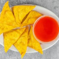 Crab Rangoon · Served with house duck sauce.