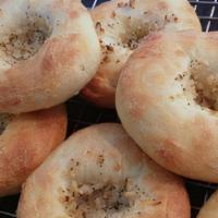 Bialy Each · Flavored with Onion, 
If you want Hot from the oven Just write in the instruction