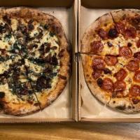2 Pizza Combo · Choose any 2 Pzzas!