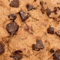 Vegan Chocolate Chip Cookie · Decadent chocolate chip cookie.