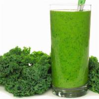 Super Green Juice · Fresh juice with green apple, celery, cucumber, pineapple, kale & fresh mint.