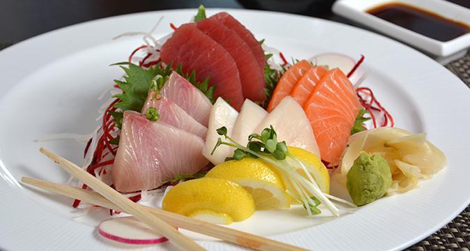 Sashimi (12 Pieces) · Consuming raw or undercooked meats, poultry, seafood, shellfish, or eggs may increase your risk of foodborne illness, especially if you have certain medical conditions.