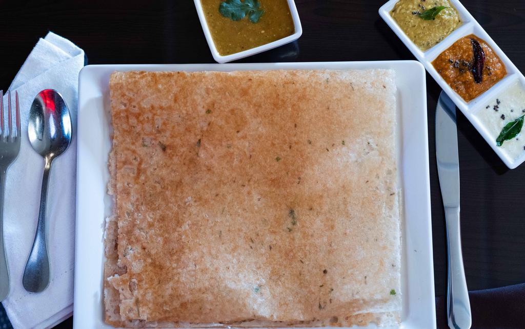 Rava Dosai · Popular dosai with a difference made with semolina.
