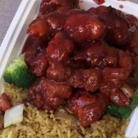 General Tso'S Chicken · Spicy. Portions of boneless, tender chicken lightly coated, fried to golden brown, then dres...