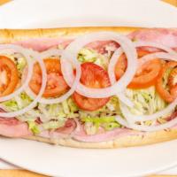 Italian Hoagie · Served with cheese.