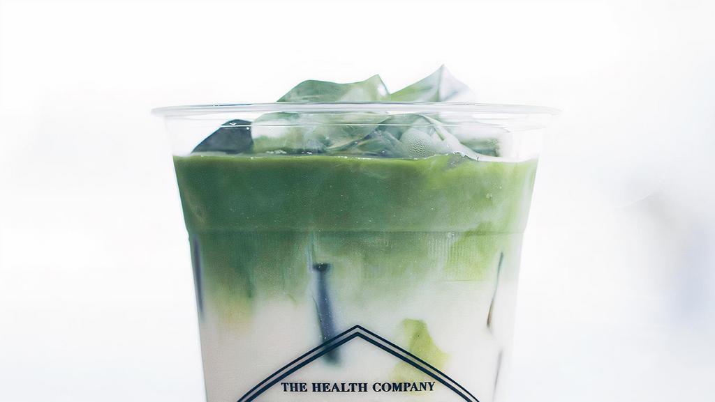 Matcha Latte Iced 16Oz · Ceremonial stone ground Matcha with your choice of mylk