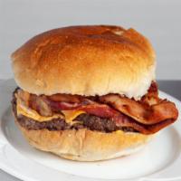 Danny Double Burger · Double Patties, double cheese, double bacon - 
