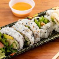 Spider Roll · Main ingredients: soft-shell crab, cucumber, lettuce or avocado .                          s...