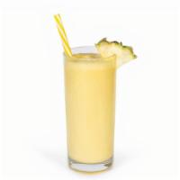 Tropical Bliss Smoothie · Banana, pineapple, and coconut.
