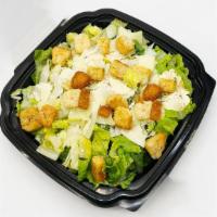 Caesar Salad · Romaine lettuce with romano cheese and homemade garlic croutons, served with caesar dressing