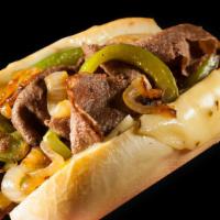 Philly Cheese Steak · Our delicious steak come pepper and onions
Or just plain...