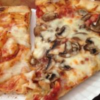 Cheesesteak · Steak, American cheese, green peppers and onions, topped with mozzarella.