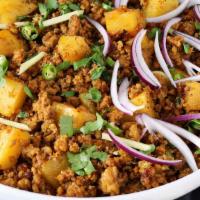 Keema Alu
 · Minced chicken with potatoes curry