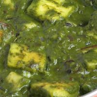 Palak Paneer  · Spinich with paneer Curry