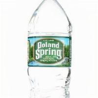 Water Bottle · Poland spring water