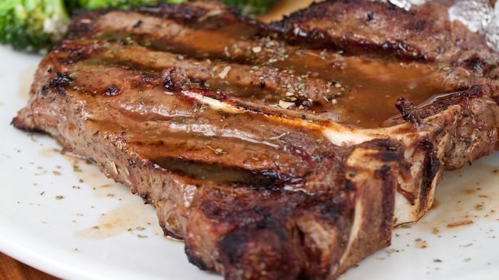 Rib Eye Steak · 16 oz. Rib eye steak is the perfect combination of tenderness and flavor.
