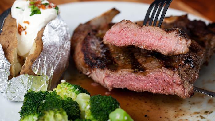 Ny Strip Steak · A boneless shell steak.