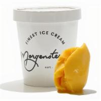 Passion Fruit Sorbet · Passion fruit is a tropical fruit, about the size of a lemon with very bright acidity.  This...