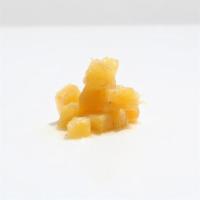 Pickled Pineapples · 4 oz. cup. Fresh pineapples cut and marinated in a white balsamic vinegar syrup.