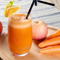 Muscle Fuel Juice · Fresh juice made with celery, apple and carrot.