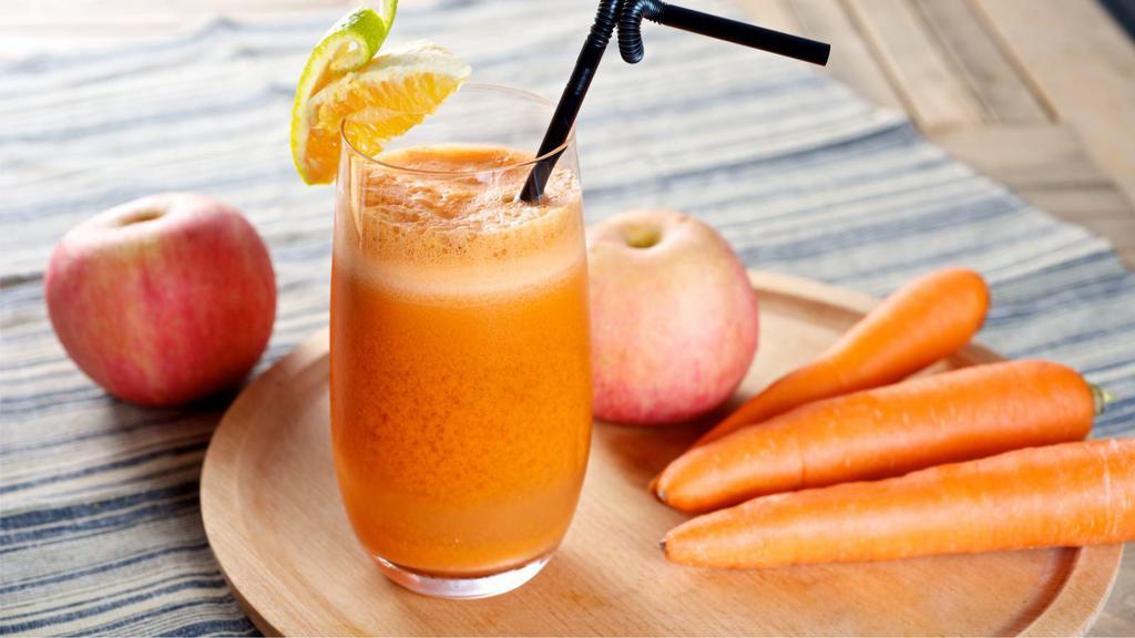 Muscle Fuel Juice · Fresh juice made with celery, apple and carrot.