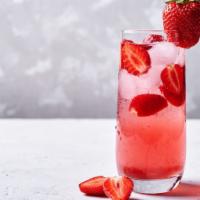 Strawberry Lemonade · Fresh squeezed lemonade!