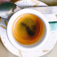 Espresso · A double-shot of single origin espresso.