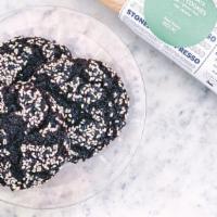 Chocolate Tahini Cookie · Vegan + Gluten-free.

The ever-popular perfectly-sized treat.