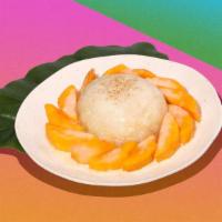 Mango Sticky Rice · Finish off the night like a champo with a little bit of mango.