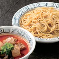 Karamiso Tsukemen · Hot spice will give an extra kick to the rich flavor.