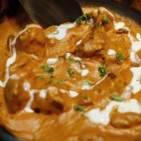 Dilliwala Butter Chicken · Gluten-free. (famous butter chicken from Delhi Dhabas)