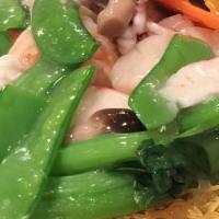 Shrimps Pan-Fried Cantonese Noodles · Large.