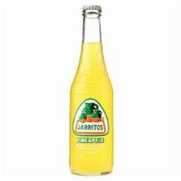 Jarritos · Glass bottle, 12.5 oz. Mexican soda.