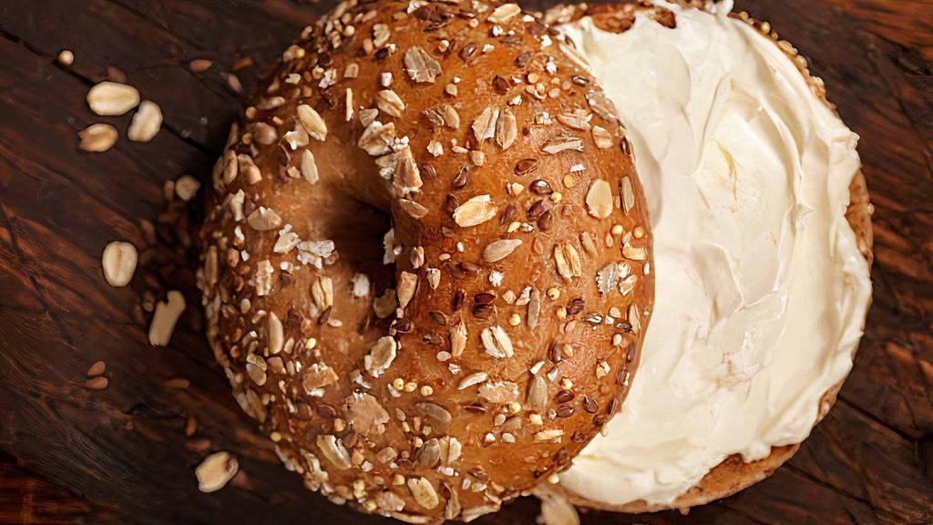 Bagel With Cream Cheese · (Plain Bagel, Cinnamon Raison Bagel, Everything Bagel)