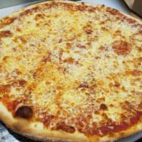 Nyc Round Cheese Pizza (Slice) · Our Signature pizza with a light delicious thin crust slightly charred, topped with our best...