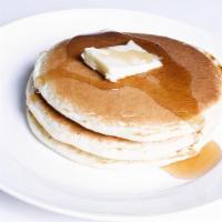 Two Pancakes · Two fluffy pancakes.