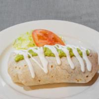 Burrito De Pollo · Chicken.