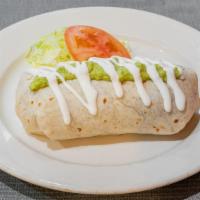 Burrito De Enchilada · Spicy. Spicy pork.