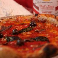 Puttanesca · tomato sauce, anchovies, Gaeta olives, garlic and origan